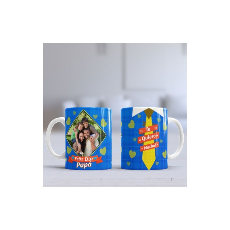 Taza Papá corbata foto
