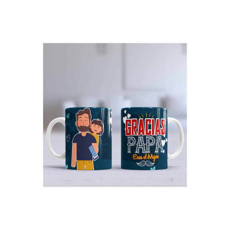 Taza gracias papá