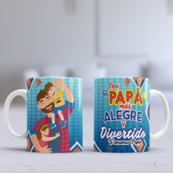 Taza papá divertido