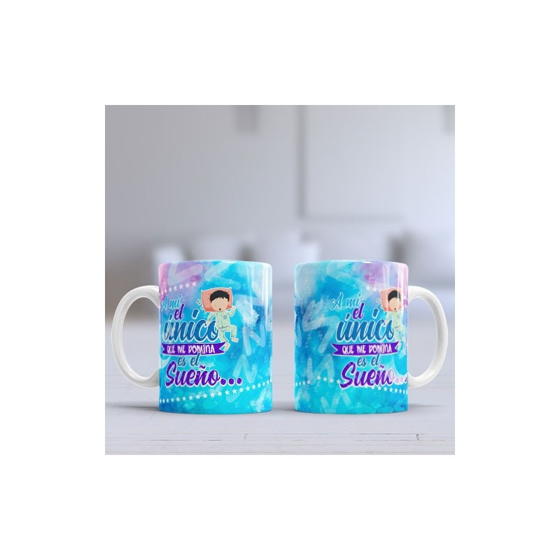 Taza Domina Sueño azul