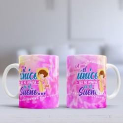 Taza Domina Sueño rosa