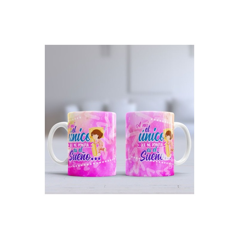 Taza Domina Sueño rosa