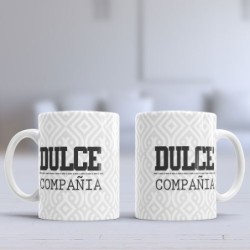 Taza dulce compañía