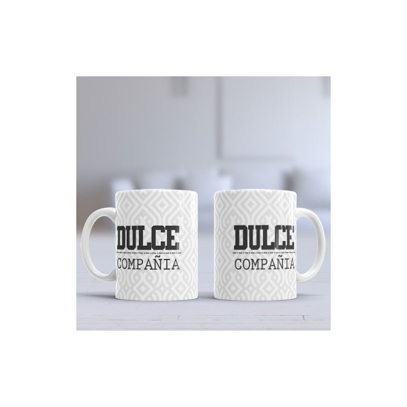 Taza dulce compañía