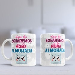 Taza sueños almohada
