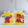 Taza cumpleaños amarilla