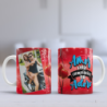 Taza cumpleaños rojo foto