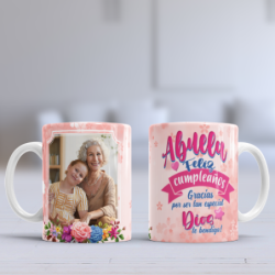 Taza cumpleaños abuela...