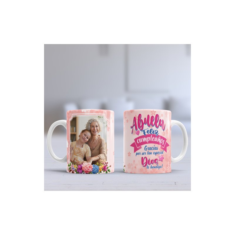 Taza cumpleaños abuela especial