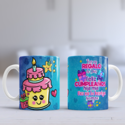 Taza cumpleaños hija