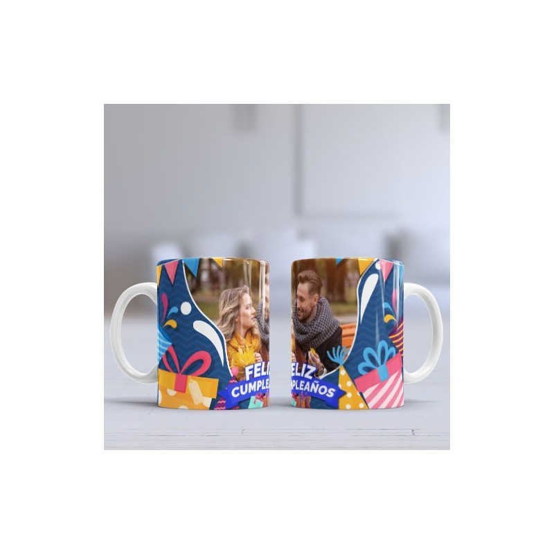 Taza feliz cumpleaños regalos