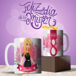 Taza dia de la mujer nombre