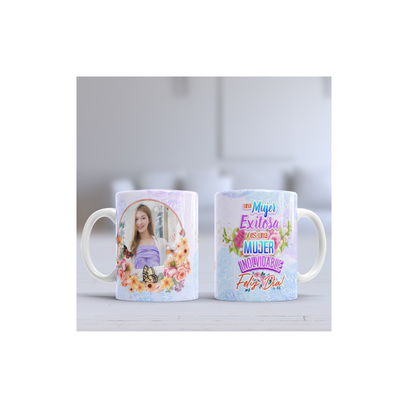Taza dia de la mujer exitosa