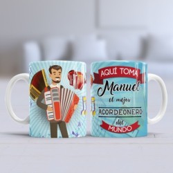 Taza Acordeonero
