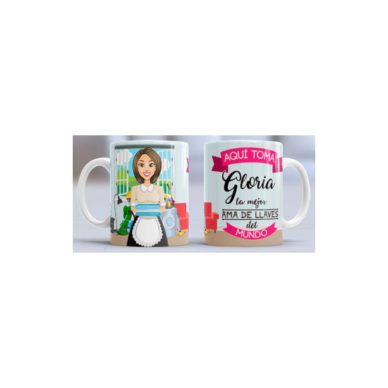 Taza Ama de llaves