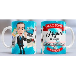Taza Asesor Comercial