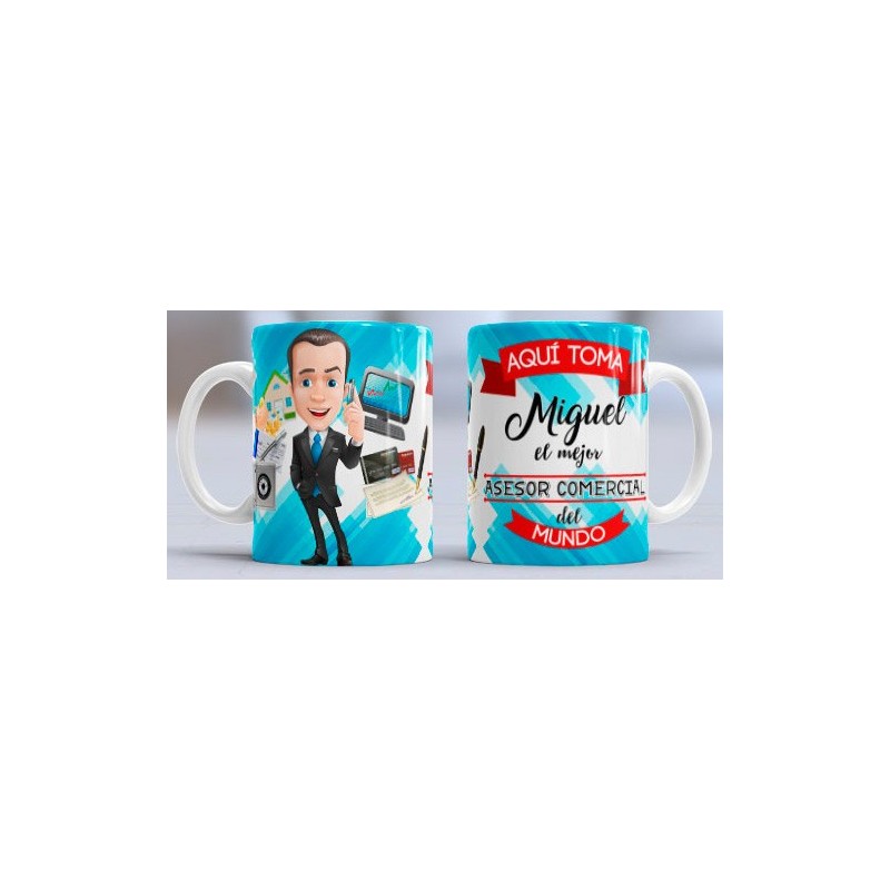 Taza Asesor Comercial