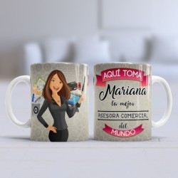 Taza Asesora Comercial