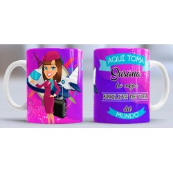 Taza Auxiliar de Vuelo