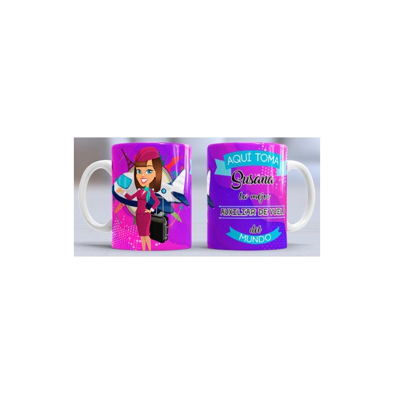 Taza Auxiliar de Vuelo