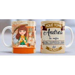 Taza Bibliotecologa