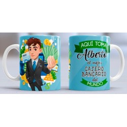 Taza Cajero Bancario