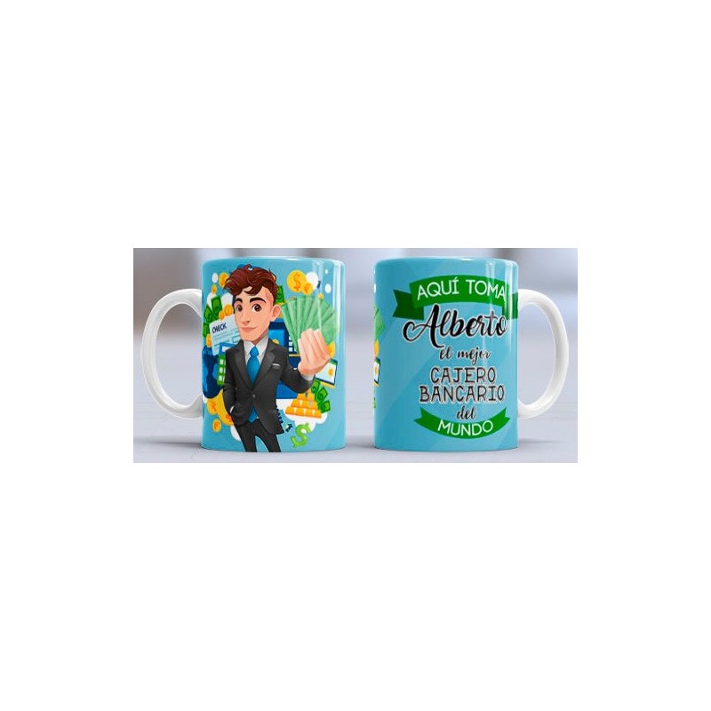 Taza Cajero Bancario