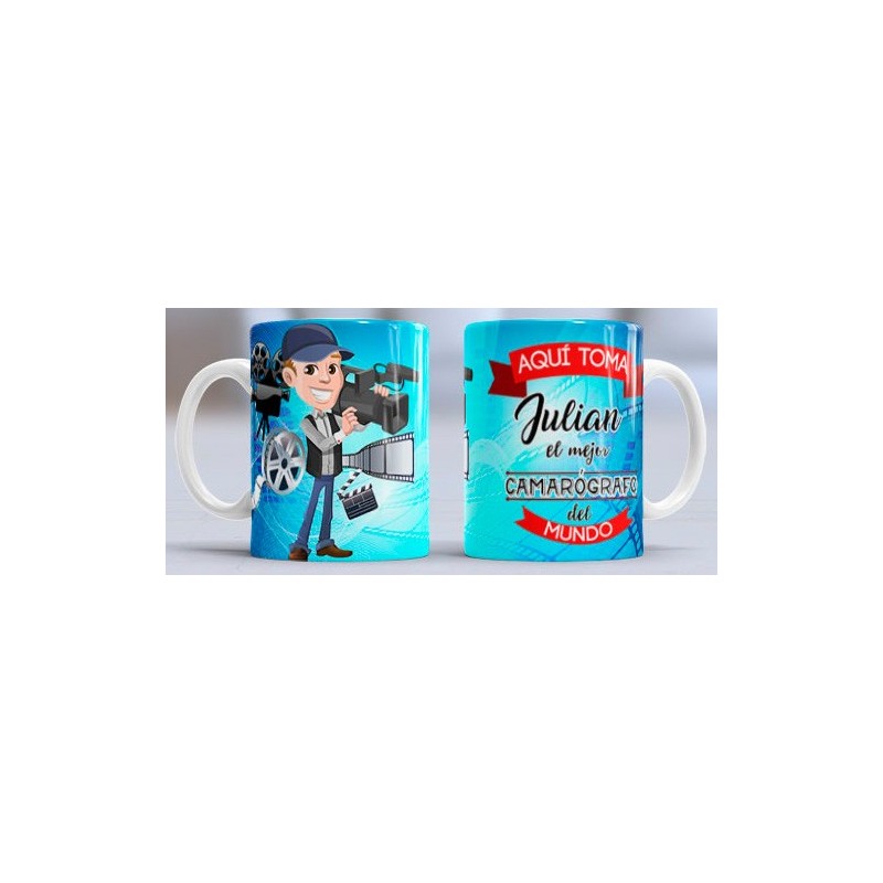 Taza Camarógrafo