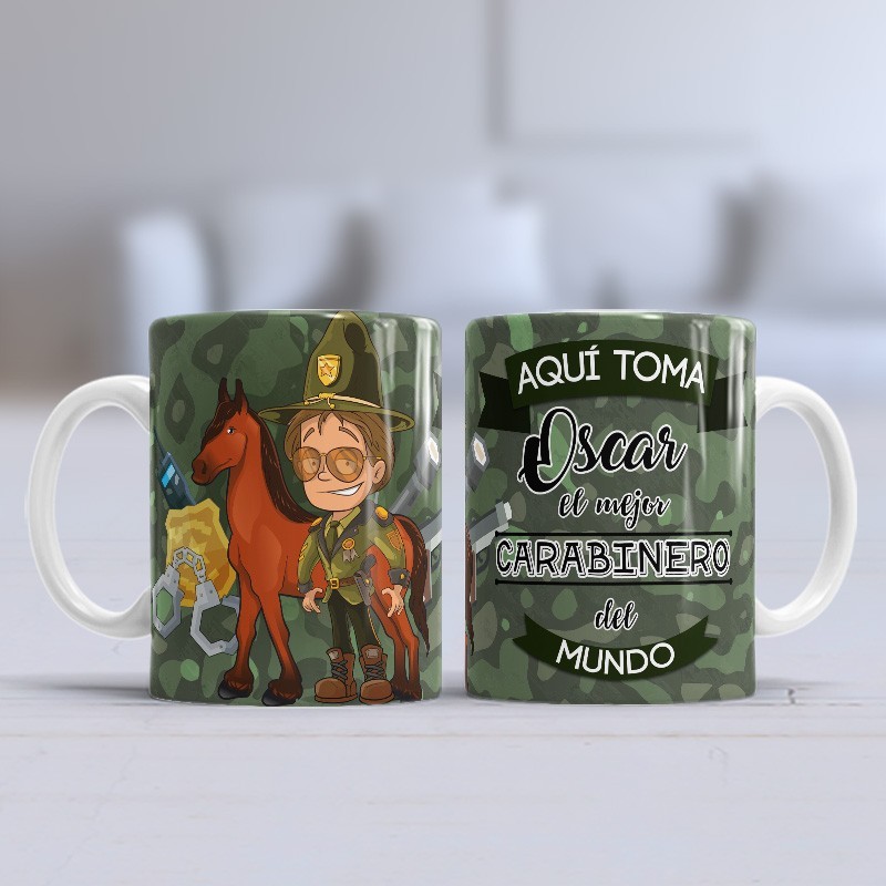 Taza Carabinero