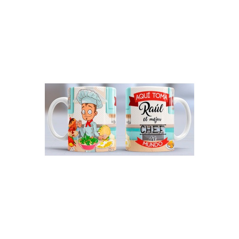 Taza Chef hombre