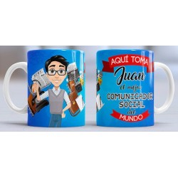 Taza Comunicador social