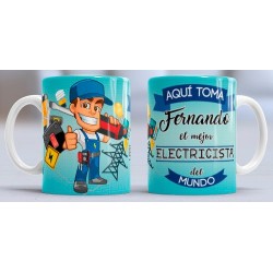 Taza Electricista