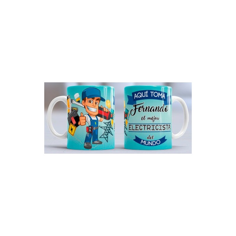 Taza Electricista