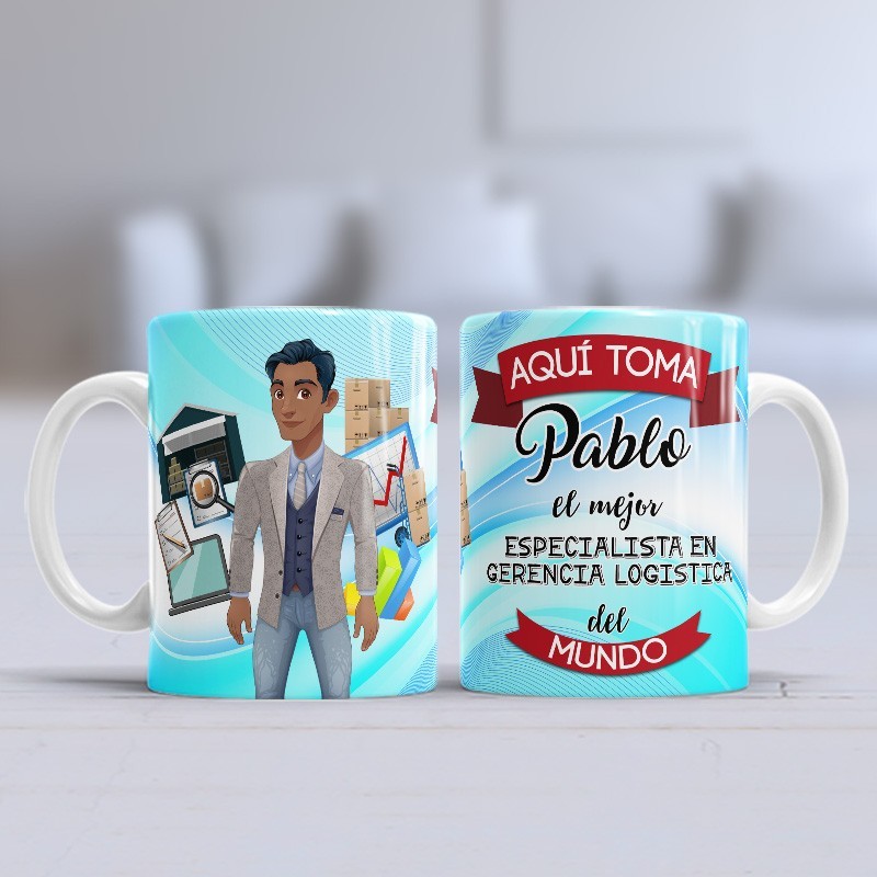 Taza Especialista en gerencia logistica