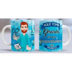 Taza Fisioterapueta hombre