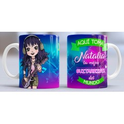 Taza Guitarrista