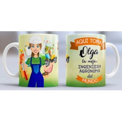 Taza Ingeniera Agrónoma