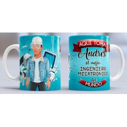 Taza Ingeniero Mecatrónico