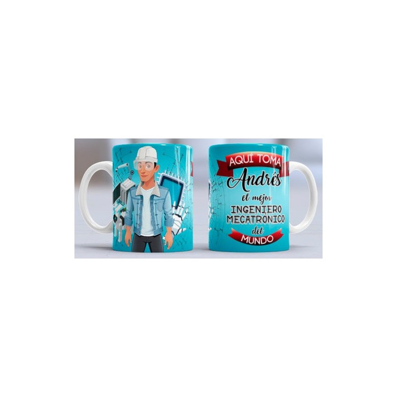 Taza Ingeniero Mecatrónico