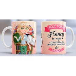 Taza Licenciada en Lenguas...