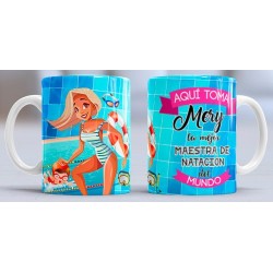 Taza Maestra de natación