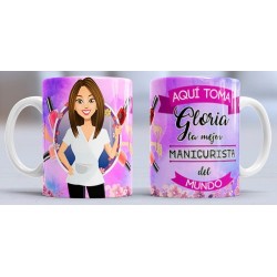 Taza Manicurista