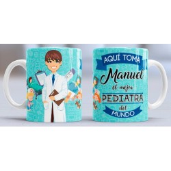 Taza Pedriatra hombre