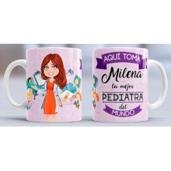Taza Pedriatra mujer