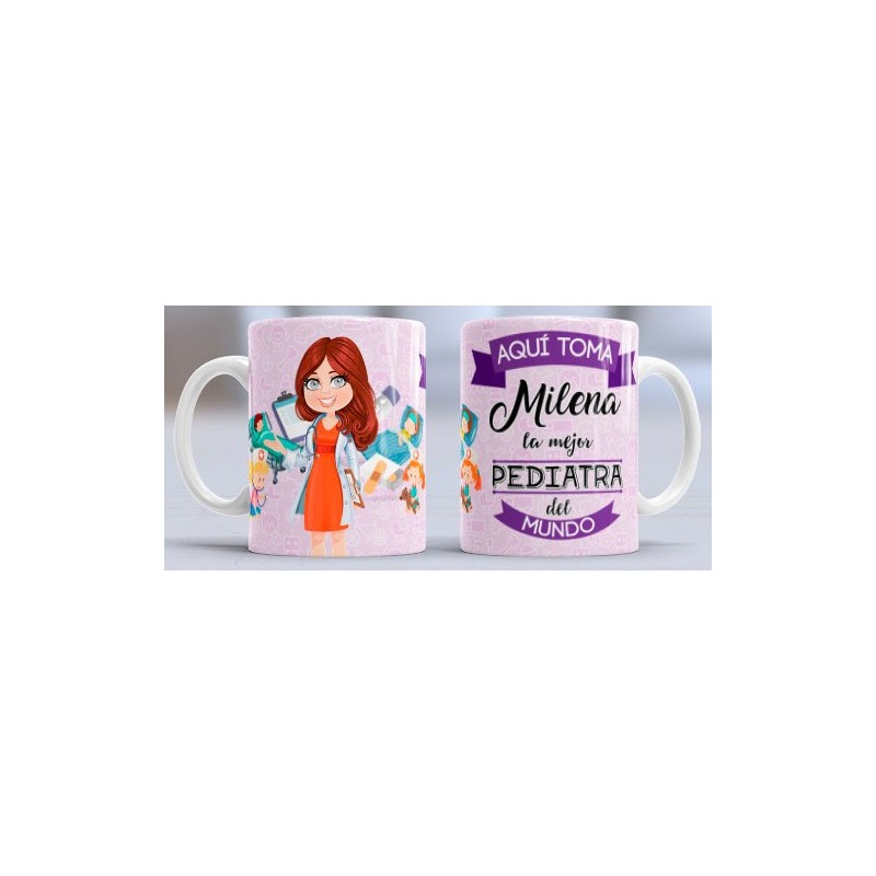 Taza Pedriatra mujer