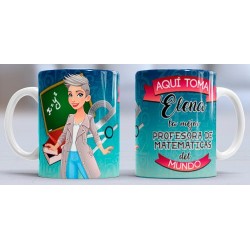 Taza Profesora de Matemáticas
