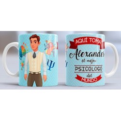 Taza Psicologo